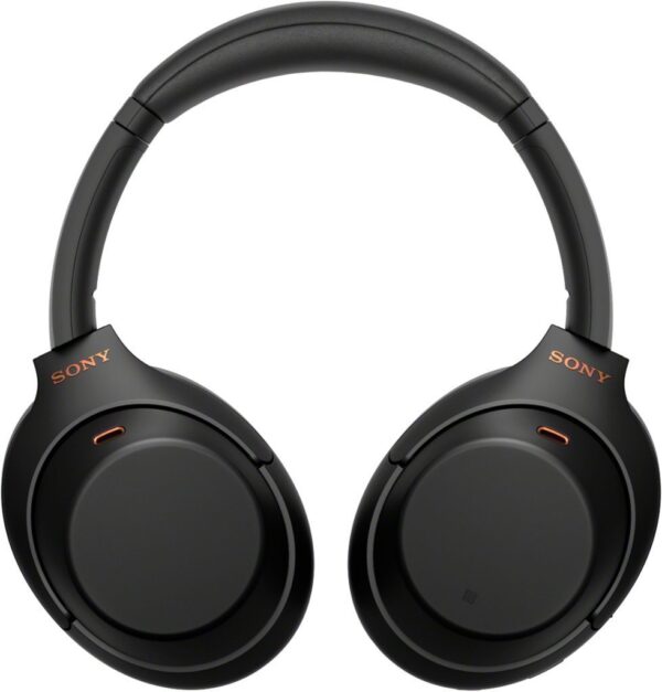Sony - WH1000XM4 Wireless Noise-Cancelling Over-the-Ear Headphones - Black - Image 4