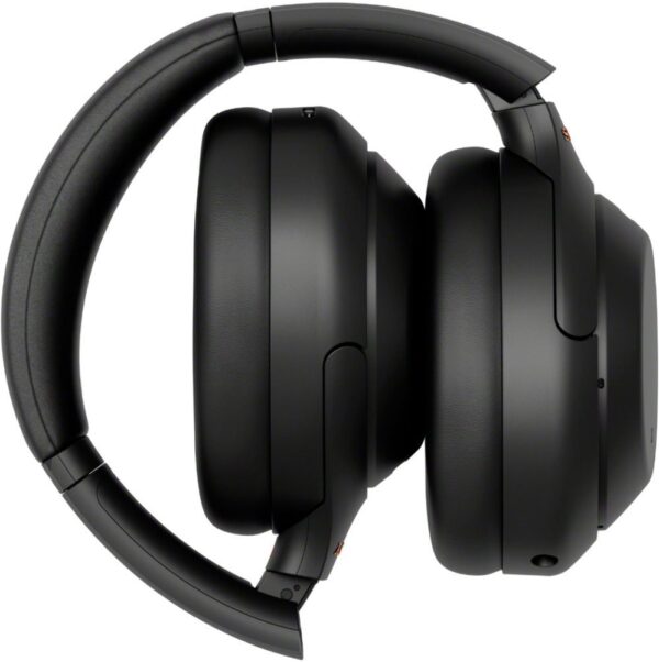 Sony - WH1000XM4 Wireless Noise-Cancelling Over-the-Ear Headphones - Black - Image 5