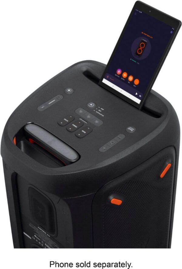 JBL - PartyBox 310 Portable Party Speaker - Black - Image 5