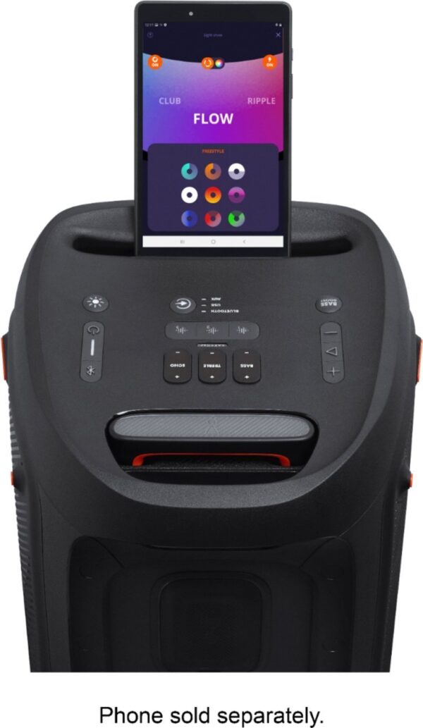JBL - PartyBox 310 Portable Party Speaker - Black - Image 6