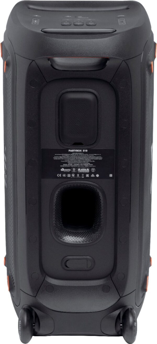 JBL - PartyBox 310 Portable Party Speaker - Black - Image 7