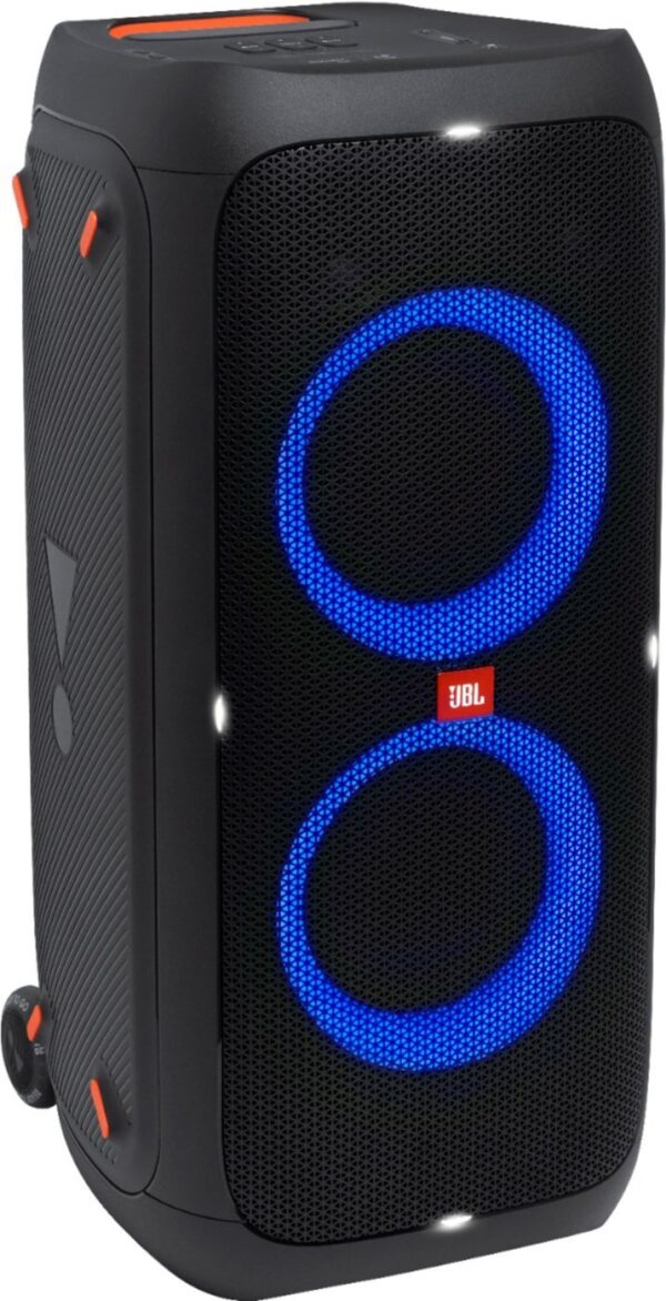 JBL - PartyBox 310 Portable Party Speaker - Black - Image 3
