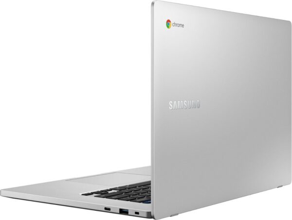 Samsung - 15.6" Chromebook - Intel Celeron - 4GB Memory - 64GB eMMC Flash Memory - Platinum Titan - Image 4