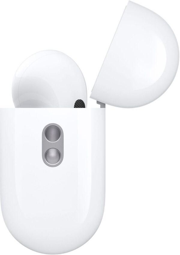 Apple - Geek Squad Certified Refurbished AirPods Pro (2nd generation) - White - Image 4